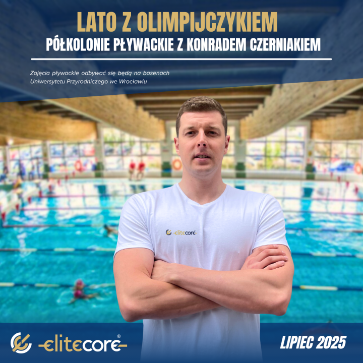 Lato z Olimpijczykiem – półkolonie pływackie z Konradem Czerniakiem we Wrocławiu